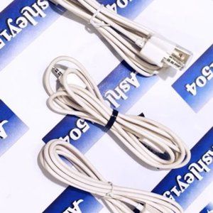 [NEW] PC DATA 3-PACK APPLE IPOD SHUFFLE USB SYNC CABLE CHARGERS 1ST & 2ND GEN